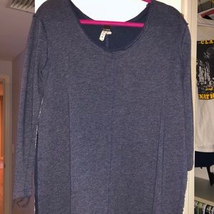 Worn Twice Blue long sleeve free people!